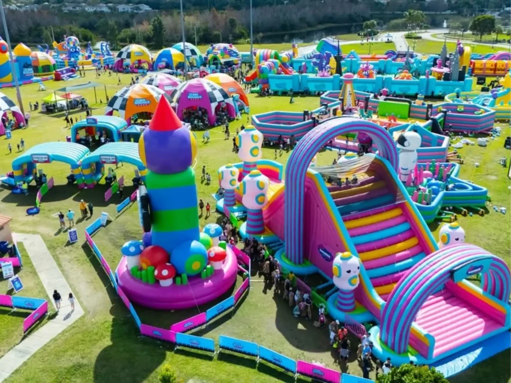 La Experiencia Única de The Big Bounce: El Parque Inflable Más Grande del Mundo Llega a CDMX