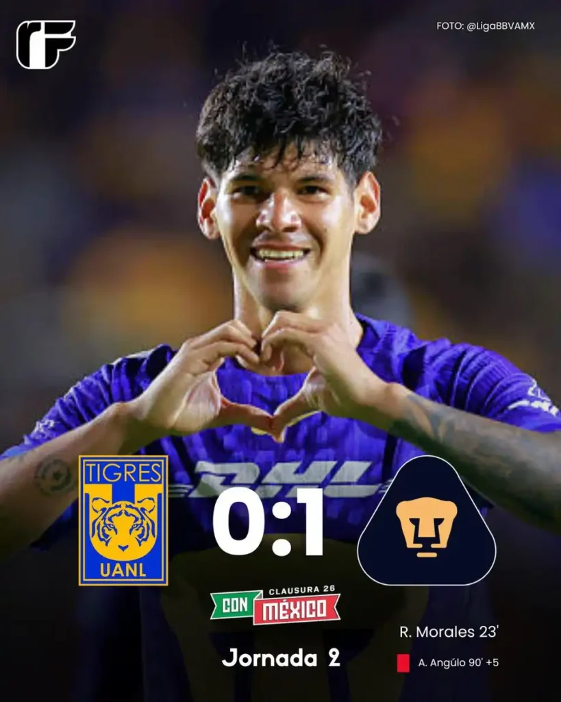 La Sorpresa en el Volcán: Pumas Rompe la Maldición ante Tigres