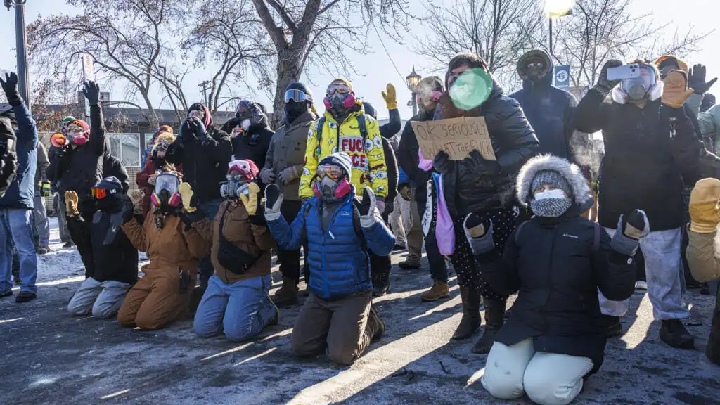 Protestas en Minneapolis tras la muerte de un hombre a manos de ICE