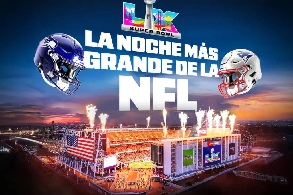 Todo lo que necesitas saber sobre el Super Bowl LX: Horarios, artistas y más