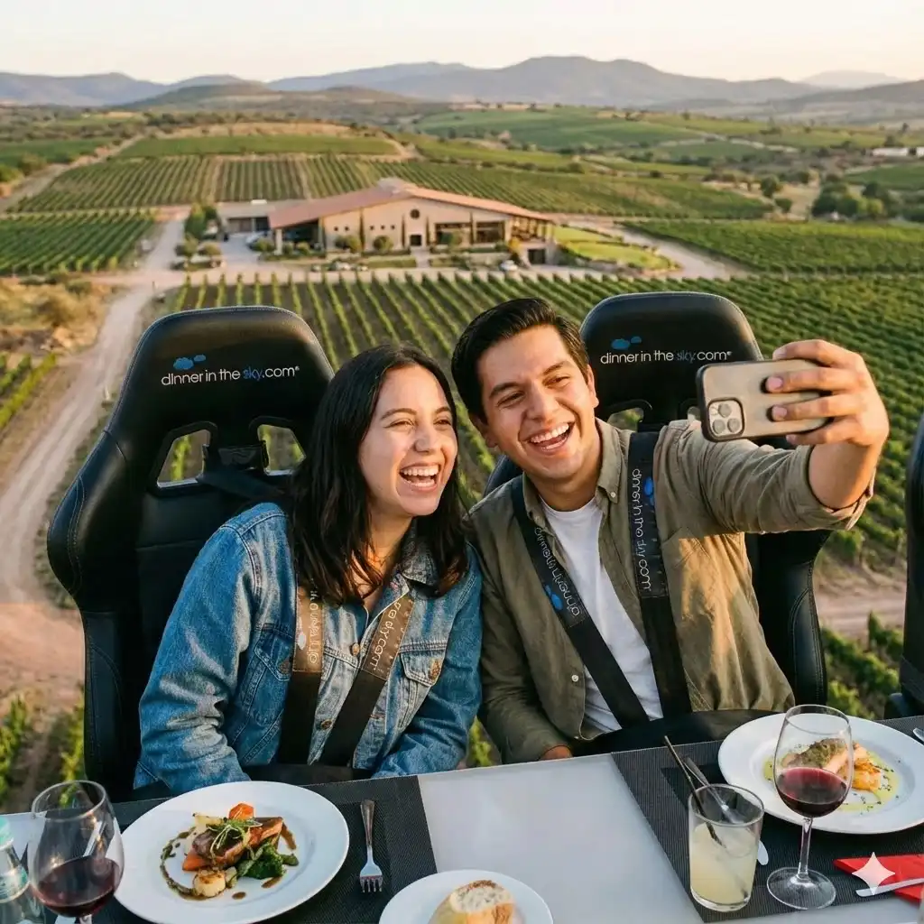 Una Experiencia Gastronómica Única: Dinner in the Sky en Querétaro